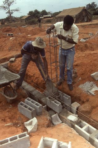 DW worked with the South West Africa Peoples Organization (SWAPO) on this project to support Namibian refugees.