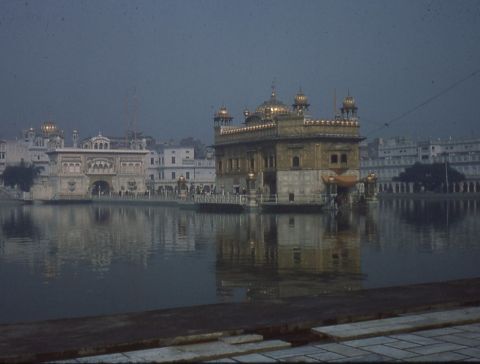 Over 100;000 people visit the holy shrine daily for worship.