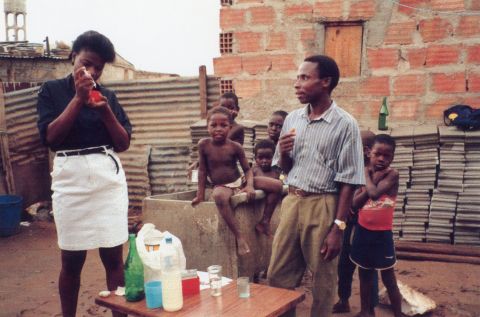 Photos taken in Sambizanga by Bob Van der Winden; as part of his research for his book titled "The Family in The Musseque".
