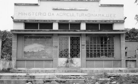 Most offices and businesses stand empty and lifeless as the economy has ground to a hal under the pressure of war.