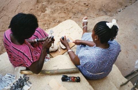 Workshop for building mobility aids for handicapped individuals. 
Workshop for building mobility aids for disabled individuals; run in partnership with the Angola Secretariat of State for Social Affairs (SEAS).
