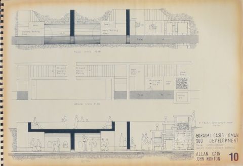 20 Buraymi Souk road and water supply.
