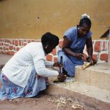 Workshop for building mobility aids for handicapped individuals. 
Workshop for building mobility aids for disabled individuals; run in partnership with the Angola Secretariat of State for Social Affairs (SEAS).